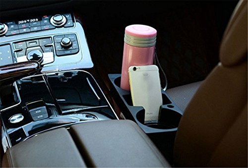 1x Car Seat Gap Filler Pocket Organizer Cup Holder For Auto