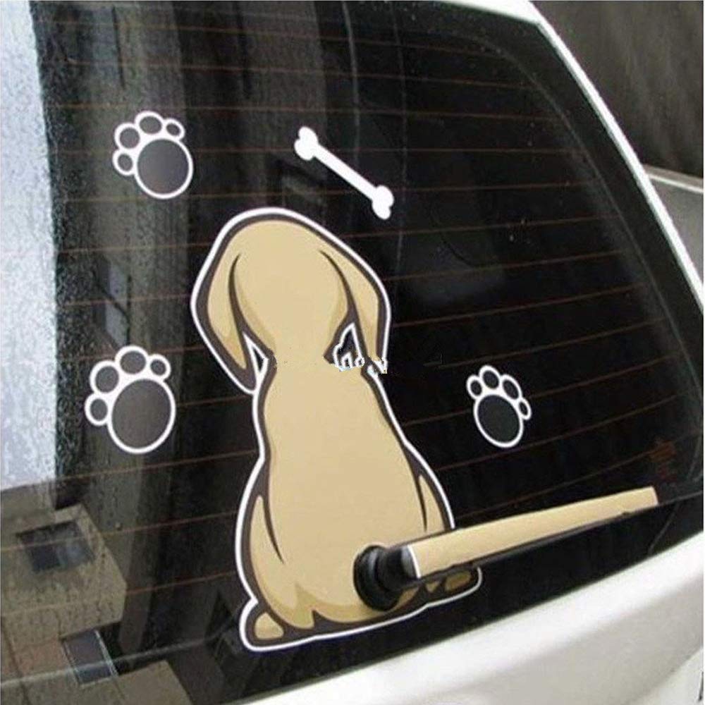 Dog sales window decals