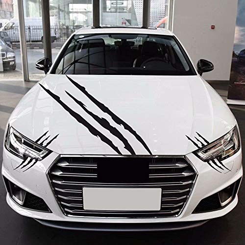 Car Decals Car Hood Decal Car Headlamp Decal Claw Marks Decal Vinyl Graphic Stickers and Decals for Cars, Car Decal Vinyl
