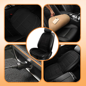 Heated Car Seat Covers,Heated Seat Cushion,Heater Pad,Heated Seat Cushion for Car with12V (BLACK-1PCS)