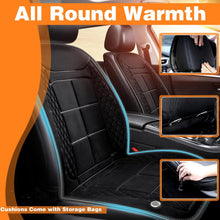 Load image into Gallery viewer, Heated Car Seat Covers,Heated Seat Cushion,Heater Pad,Heated Seat Cushion for Car with12V (BLACK-1PCS)