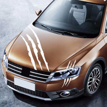 Load image into Gallery viewer, Car Decals Car Hood Decal Car Headlamp Decal Claw Marks Decal Vinyl Graphic Stickers and Decals for Cars, Car Decal Vinyl