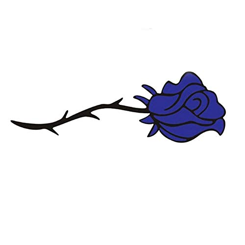 Car Decal- Romantic Rose Graphics Car Decal Stickers, Auto Vinyl Car Side Decal Hood Decal Trunk Sticker, Universal Car Stickers - Fochutech