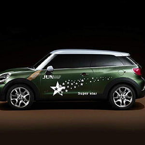 Car Decals 1 Pack Star Decals Vinyl Decals for Cars-Car Graphics Sticker Decals - Fochutech