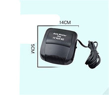 Load image into Gallery viewer, Fochutech Car Heater Heating Quickly Defrosts Defogger 150W Auto Cooling Fan Winter 2 in1 Van Cool Windscreen Window Demister Square - Fochutech