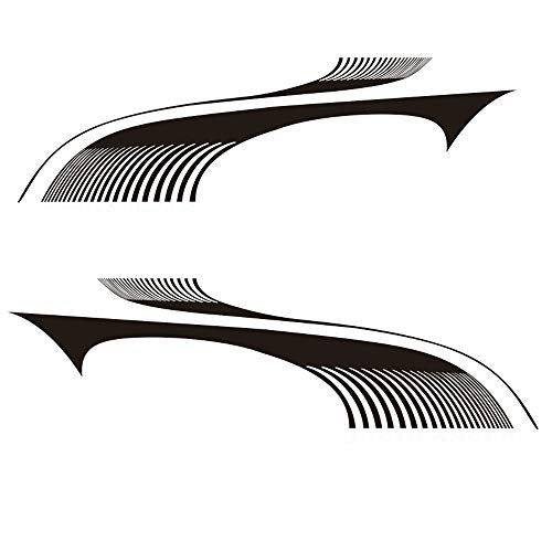 Car Decals Striped Graphics Car Decal for SUV Car Side Auto Vinyl Car Stickers - Fochutech