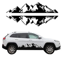 Load image into Gallery viewer, Mountain Decal 1 Set Car Graphics Side Vinyl Sticker Decals for Cars/Ford/SUV/Jeep, Universal Full Body Car Decals - Fochutech