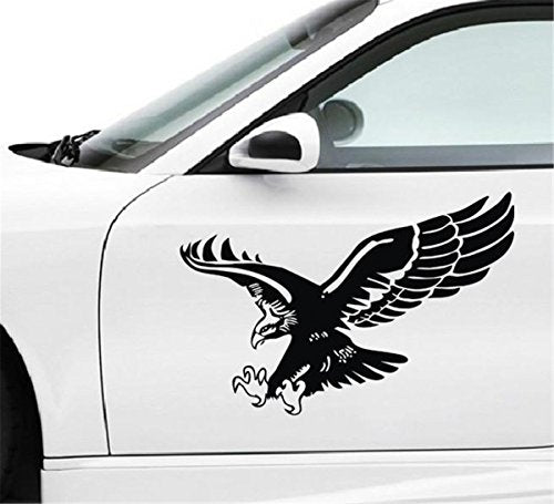 Fochutech 1pc Car Auto Body Sticker Engine Hood Eagle Self-Adhesive Side Truck Vinyl Graphics Decals (23.62x19.68) - Fochutech