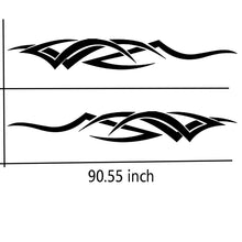 Load image into Gallery viewer, Car Decals Flame Graphics Car Decal Stickers Auto Vinyl Car Body Decal for Car/Truck/SUV/Jeep(Black) - Fochutech