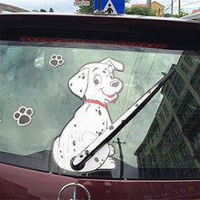 Load image into Gallery viewer, Fochutech Car Auto Body Sticker Spot Dog Rear Windshield Window Wiper Self-Adhesive Side Truck Vinyl Graphics Decals (Black) - Fochutech