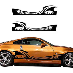 Car Decals  Flame Graphics Car Decal Stickers for Car Body Universal Auto Vinyl Car Sticker - Fochutech