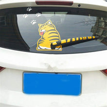 Load image into Gallery viewer, Car Decals 1 Pack Cat Graphics Auto Vinyl Car Decal Sticker Rear Window Wiper Decal Universal Car Stickers - Fochutech