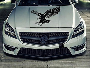 Fochutech 1pc Car Auto Body Sticker Engine Hood Eagle Self-Adhesive Side Truck Vinyl Graphics Decals (23.62x19.68) - Fochutech