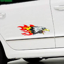 Load image into Gallery viewer, Car Decals- Flame Eagle Graphics Car Decal Car Decal Vinyl-Laptop Stickers Hard Hats Stickers and More- Universal Scratch Hidden Car Stickers (2 pack) - Fochutech