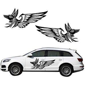 1 Pack Fox Decal Stickers Auto Graphics Car Body Decal Car Decal Vinyl Decals for Car/Truck/SUV/Jeep - Fochutech
