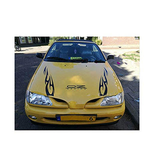 Car Decals Flame Graphics Car Decal Stickers Auto Vinyl Car Body Decal Hood Sticker Universal Car Stickers - Fochutech