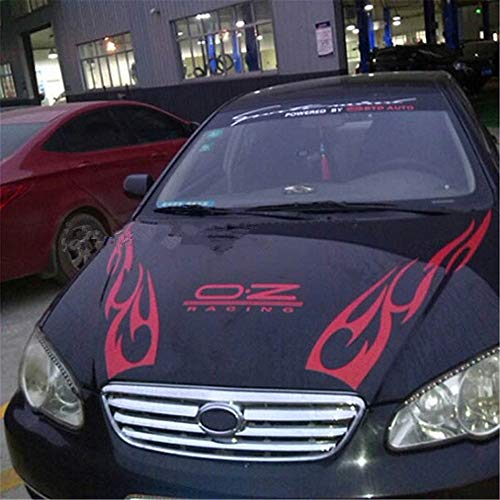 Car Decals Flame Graphics Car Decal Stickers Auto Vinyl Car Body Decal Hood Sticker Universal Car Stickers - Fochutech
