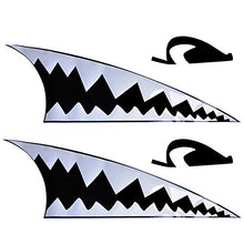Load image into Gallery viewer, Fochutech 2pcs Creative Auto-Decor Shark Mouth Tooth Car Sticker Adhesive Vinyl Decal - Fochutech
