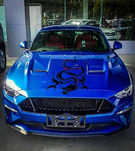 Load image into Gallery viewer, Fochutech 1pc Car Auto Body Sticker Engine Hood Cool Dragon Self-Adhesive Side Truck Vinyl Graphics Decals Motorcycle (Black red) - Fochutech