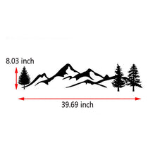 Load image into Gallery viewer, Car Decals Sticker 2 Pack Mountain Forest Graphic Decal-Car Vinyl Stickers for Car/Truck/SUV/Jeep, Universal Scratch Hidden Car Stickers - Fochutech