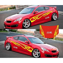 Load image into Gallery viewer, Car Decals Flame Graphics Car Decal Stickers Auto Vinyl Car Body Decal Hood Sticker Universal Car Stickers - Fochutech