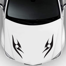 Load image into Gallery viewer, Car Decals Flame Graphics Car Decal Stickers Auto Vinyl Hood Decal Car Body Decal(Black) - Fochutech
