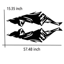 Load image into Gallery viewer, Car Decals Mountain Graphics Car Decal Stickers Auto Vinyl Sticker Car Body Decal for Car/Truck/SUV/Jeep(Black) - Fochutech