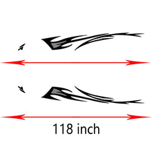 Load image into Gallery viewer, Car Decals Flame Graphics Car Decal Stickers Auto Vinyl Sticker Car Body Decal for Car/Truck/SUV/Jeep(Black) - Fochutech