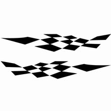 Load image into Gallery viewer, Striped Plaid Graphics Decals Sticker Auto Vinyl Car Body Side Decal - Fochutech