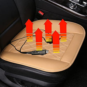 Winter Warm Car Seat Cover, Comfortable Car Seat Cushion Cold Weather Winter Driving, Car Travel Driver Seat Cover Front Seat, Car Warm Seat Cushion Pad Car Seat Protector (Black2, 1pcs)