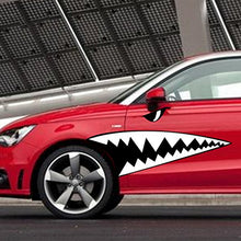 Load image into Gallery viewer, Fochutech 2pcs Creative Auto-Decor Shark Mouth Tooth Car Sticker Adhesive Vinyl Decal - Fochutech