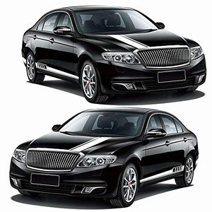 Car Decals Auto Vinyl Car Body Side Stripe Skirt Decal Sticker-Roof Decal Hood Decal Car Body Decal - Fochutech