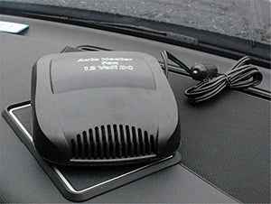 Fochutech Car Heater Heating Quickly Defrosts Defogger 150W Auto Cooling Fan Winter 2 in1 Van Cool Windscreen Window Demister Square - Fochutech