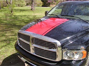 Fochutech 1 Set Car Auto Body Sticker Sport Self-Adhesive Side Truck Vinyl Graphics Decals Stripe (Red) - Fochutech
