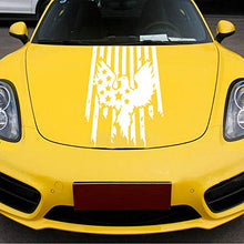 Load image into Gallery viewer, Car Decals 1 Pack American Flag Eagle Car Decal Sticker, Auto Vinyl Graphics Car Hood Decal for Car/Truck/SUV/Jeep - Fochutech