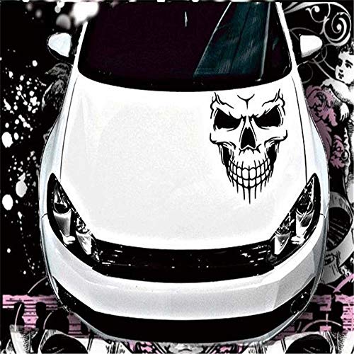 Car Decals Evil Skull Graphics Car Decal Stickers Auto Vinyl Car Side Decal Hood Decal Car Window Sticker, Universal Car Stickers - Fochutech