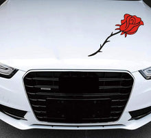 Load image into Gallery viewer, Car Decal- Romantic Rose Graphics Car Decal Stickers, Auto Vinyl Car Side Decal Hood Decal Trunk Sticker, Universal Car Stickers - Fochutech