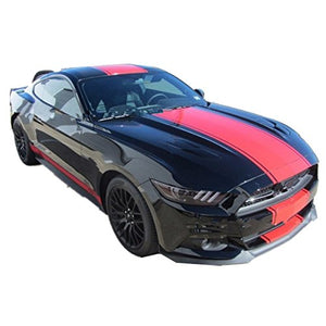 Fochutech 1 Set Car Auto Body Sticker Sport Self-Adhesive Side Truck Vinyl Graphics Decals Stripe (Red) - Fochutech