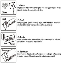 Load image into Gallery viewer, Car Decals 1 Pack American Flag Eagle Car Decal Sticker Rear Window Decal Auto Graphics Car Decal Vinyl for Car/Truck/SUV/Jeep, Universal Scratch Hidden Car Stickers - Fochutech