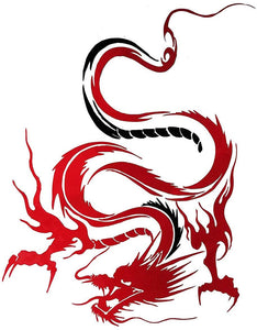 Car Decals Dragon Graphics Car Hood Decal Roof Decal Auto Vinyl Universal Car Stickers - Fochutech
