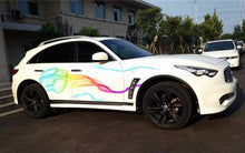 Load image into Gallery viewer, Car Decals 2 Pack Colorful Smoke Graphics Car Decal Sticker for Car Body Universal Auto Vinyl Car Stickers - Fochutech