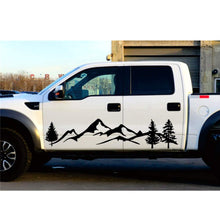 Load image into Gallery viewer, Car Decals Sticker 2 Pack Mountain Forest Graphic Decal-Car Vinyl Stickers for Car/Truck/SUV/Jeep, Universal Scratch Hidden Car Stickers - Fochutech