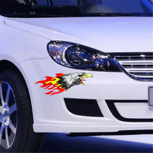 Load image into Gallery viewer, Car Decals- Flame Eagle Graphics Car Decal Car Decal Vinyl-Laptop Stickers Hard Hats Stickers and More- Universal Scratch Hidden Car Stickers (2 pack) - Fochutech