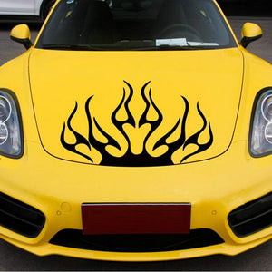 Car Decals 1 Pack Flame Graphics Car Decal Stickers Auto Vinyl for Car/Truck/SUV/Jeep - Fochutech