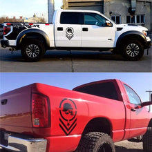 Load image into Gallery viewer, 2 Pack Graphics Car Decals Auto Vinyl Car Hood Decal Car Body Decal for Car/Truck/SUV/Jeep(Black) - Fochutech