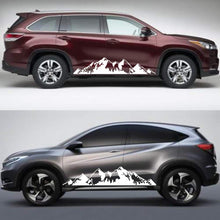 Load image into Gallery viewer, Mountain Decal 1 Set Car Graphics Side Vinyl Sticker Decals for Cars/Ford/SUV/Jeep, Universal Full Body Car Decals - Fochutech