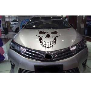 Car Decals Evil Skull Graphics Car Decal Stickers Auto Vinyl Car Side Decal Hood Decal Car Window Sticker, Universal Car Stickers - Fochutech