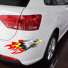 Load image into Gallery viewer, Car Decals- Flame Eagle Graphics Car Decal Car Decal Vinyl-Laptop Stickers Hard Hats Stickers and More- Universal Scratch Hidden Car Stickers (2 pack) - Fochutech