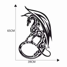 Load image into Gallery viewer, Car Decals 1 Pack Dragon Decal Sticker Auto Vinyl Graphics Car Hood Decal for Car/Truck/SUV/Jeep - Fochutech