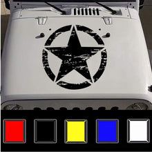 Load image into Gallery viewer, Car Decals US Army Military Star Car Stickers Decal, Auto Graphics Vinyl Sticker Car Hood Decal for Car/Truck/Ford/Jeep - Fochutech
